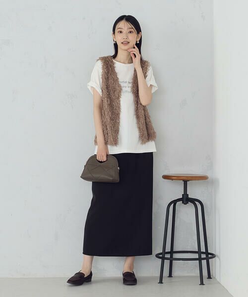 COMME CA ISM / コムサイズム ベスト | フリンジジレ | 詳細18