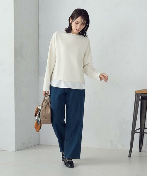 COMME CA ISM / コムサイズム カットソー | 【セットアイテム】ボトルネックカットソー＋タンクトップ | 詳細2