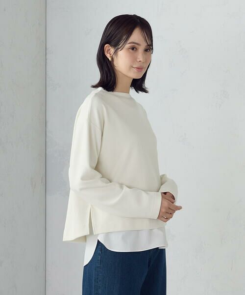 COMME CA ISM / コムサイズム カットソー | 【セットアイテム】ボトルネックカットソー＋タンクトップ | 詳細4