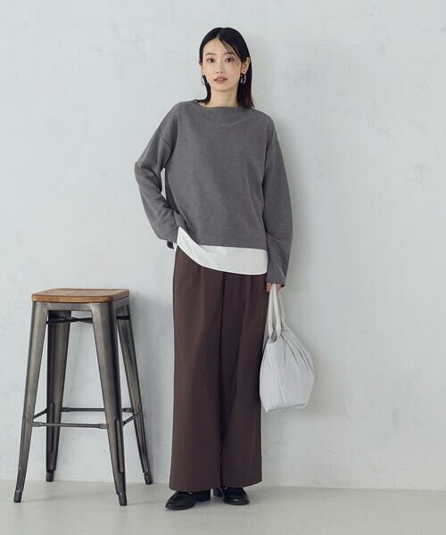 COMME CA ISM / コムサイズム カットソー | 【セットアイテム】ボトルネックカットソー＋タンクトップ | 詳細7