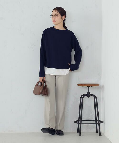 COMME CA ISM / コムサイズム カットソー | 【セットアイテム】ボトルネックカットソー＋タンクトップ | 詳細13