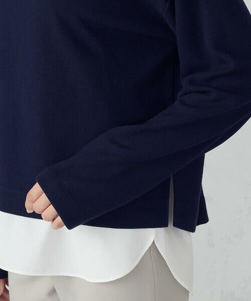 COMME CA ISM / コムサイズム カットソー | 【セットアイテム】ボトルネックカットソー＋タンクトップ | 詳細21