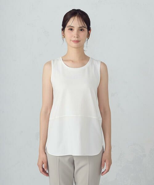COMME CA ISM / コムサイズム カットソー | 【セットアイテム】ボトルネックカットソー＋タンクトップ | 詳細23