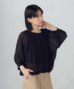 COMME CA ISM / コムサイズム シャツ・ブラウス | 【オンライン・店舗限定】バルーンスリーブ ブラウス＋タンクトップ