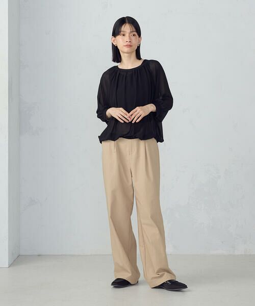 COMME CA ISM / コムサイズム シャツ・ブラウス | 【オンライン・店舗限定】バルーンスリーブ ブラウス＋タンクトップ | 詳細1