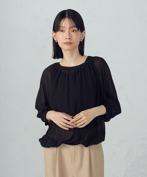 COMME CA ISM / コムサイズム シャツ・ブラウス | 【オンライン・店舗限定】バルーンスリーブ ブラウス＋タンクトップ | 詳細3