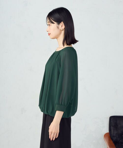 COMME CA ISM / コムサイズム シャツ・ブラウス | 【オンライン・店舗限定】バルーンスリーブ ブラウス＋タンクトップ | 詳細17