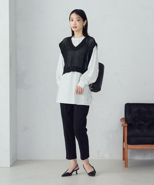 COMME CA ISM / コムサイズム ベスト | 【セットアイテム】ベスト＋ブラウス | 詳細2