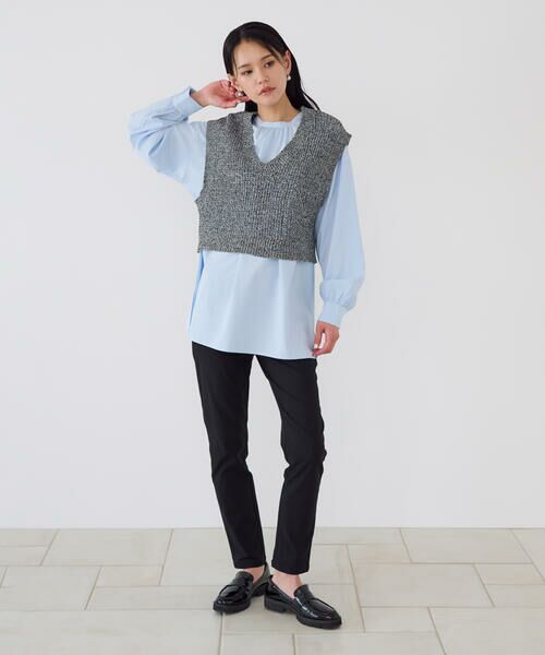 COMME CA ISM / コムサイズム ベスト | 【セットアイテム】ベスト＋ブラウス | 詳細7