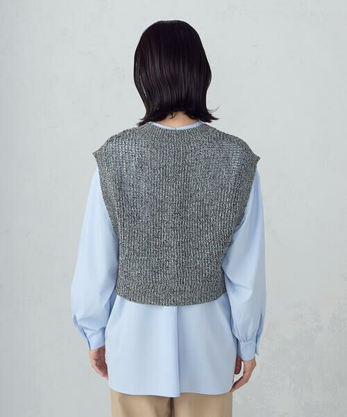 COMME CA ISM / コムサイズム ベスト | 【セットアイテム】ベスト＋ブラウス | 詳細16