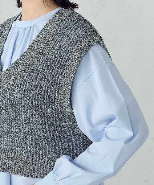 COMME CA ISM / コムサイズム ベスト | 【セットアイテム】ベスト＋ブラウス | 詳細18