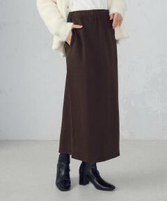 COMME CA ISM / コムサイズム ロング・マキシ丈スカート | 【新色追加】ダンボールニット ナロースカート / セットアップ対応