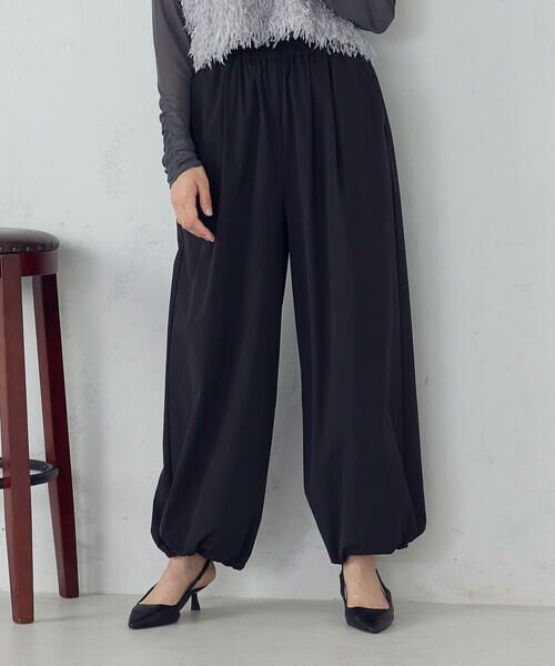 COMME CA ISM / コムサイズム その他パンツ | パラシュート パンツ(ブラック)