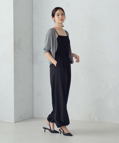 COMME CA ISM / コムサイズム カーディガン・ボレロ | クロップド ラメ ドルマンシルエット カーディガン | 詳細2