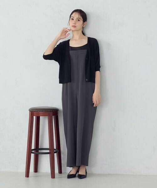 COMME CA ISM / コムサイズム カーディガン・ボレロ | クロップド ラメ ドルマンシルエット カーディガン | 詳細5