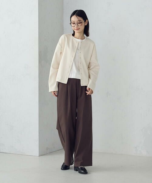 COMME CA ISM / コムサイズム カーディガン・ボレロ | ダンボールニット カーディガン / セットアップ対応 | 詳細1