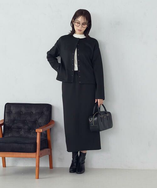 COMME CA ISM / コムサイズム カーディガン・ボレロ | ダンボールニット カーディガン / セットアップ対応 | 詳細14