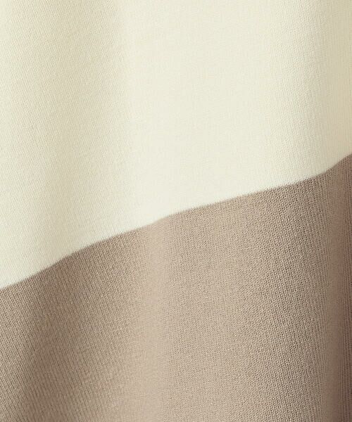 COMME CA ISM / コムサイズム カーディガン・ボレロ | バイカラー ポンチョカーディガン | 詳細5