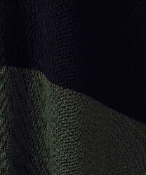 COMME CA ISM / コムサイズム カーディガン・ボレロ | バイカラー ポンチョカーディガン | 詳細9