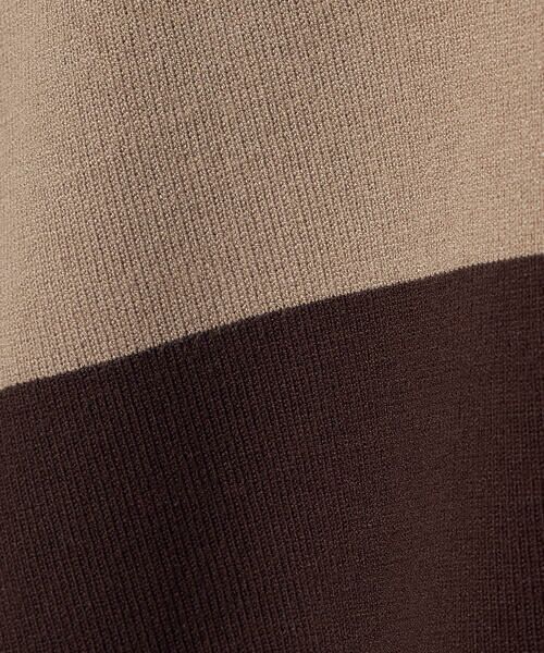 COMME CA ISM / コムサイズム カーディガン・ボレロ | バイカラー ポンチョカーディガン | 詳細19