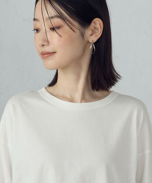 COMME CA ISM / コムサイズム カットソー | 裾スリット ロングＴシャツ | 詳細7