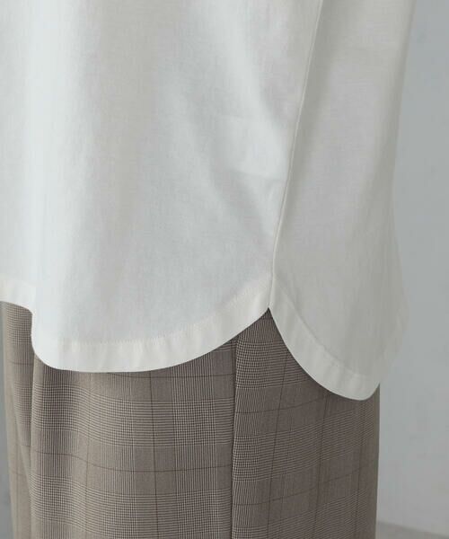 COMME CA ISM / コムサイズム カットソー | 裾スリット ロングＴシャツ | 詳細9