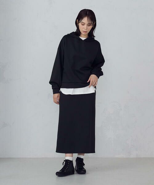 COMME CA ISM / コムサイズム カットソー | 裾スリット ロングＴシャツ | 詳細3