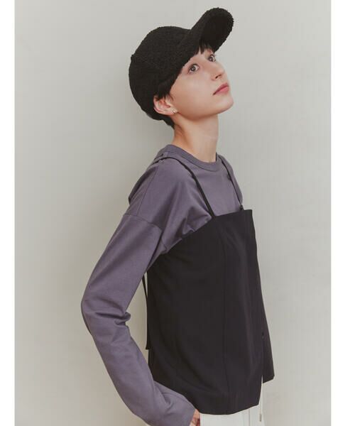 COMME CA ISM / コムサイズム カットソー | 裾スリット ロングＴシャツ | 詳細15