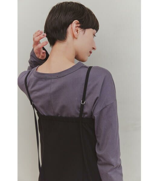 COMME CA ISM / コムサイズム カットソー | 裾スリット ロングＴシャツ | 詳細16