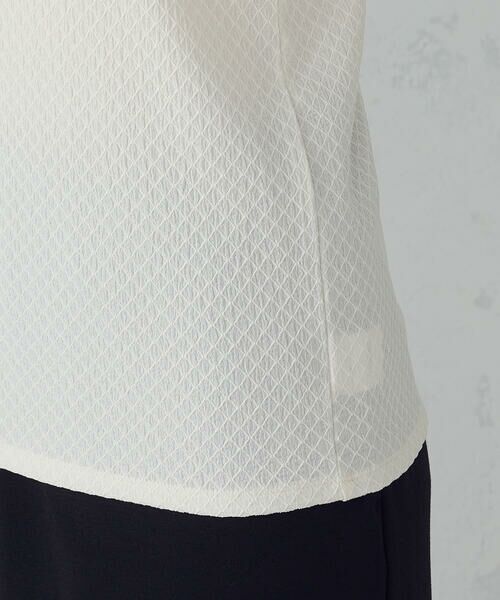 COMME CA ISM / コムサイズム カットソー | プチハイネック ロングTシャツ | 詳細9
