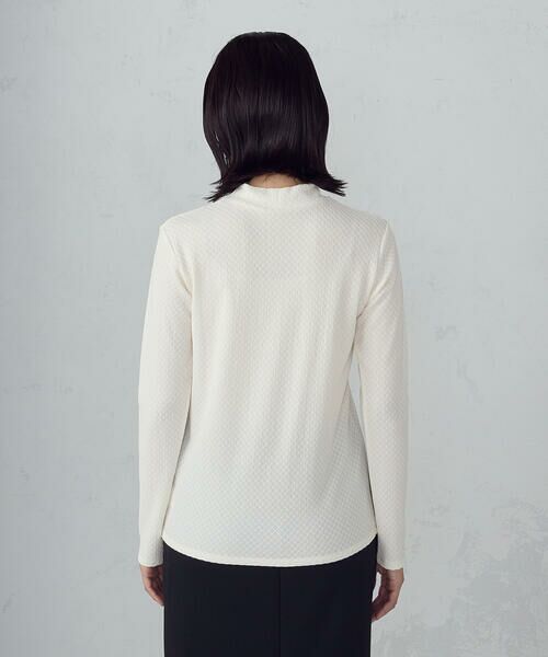 COMME CA ISM / コムサイズム カットソー | プチハイネック ロングTシャツ | 詳細6