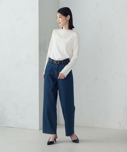 COMME CA ISM / コムサイズム カットソー | シャーリング カットソー | 詳細1