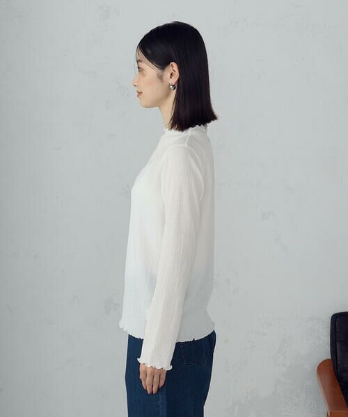 COMME CA ISM / コムサイズム カットソー | シャーリング カットソー | 詳細6