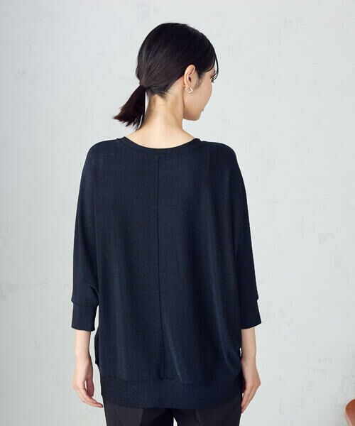 COMME CA ISM / コムサイズム カットソー | ラメドルマン コクーンシルエットカットソー | 詳細19