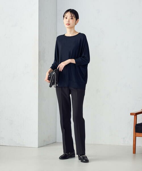 COMME CA ISM / コムサイズム カットソー | ラメドルマン コクーンシルエットカットソー | 詳細11
