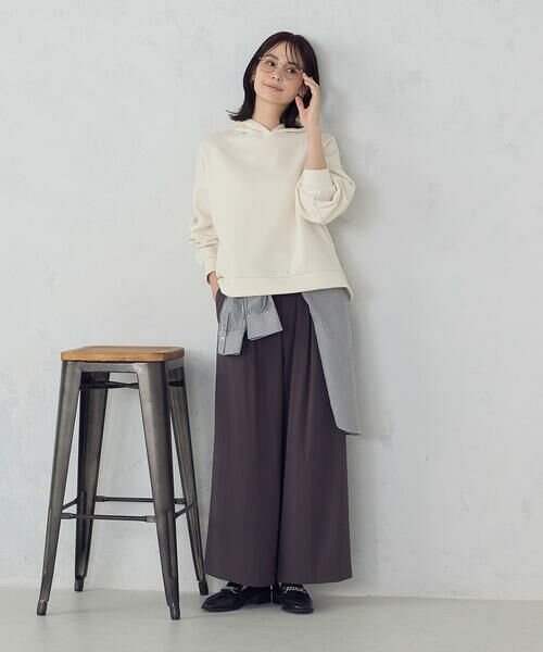 COMME CA ISM / コムサイズム パーカー | ダンボールニット パーカ / セットアップ対応 | 詳細1
