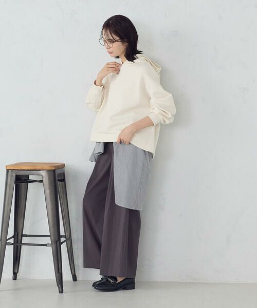 COMME CA ISM / コムサイズム パーカー | ダンボールニット パーカ / セットアップ対応 | 詳細2