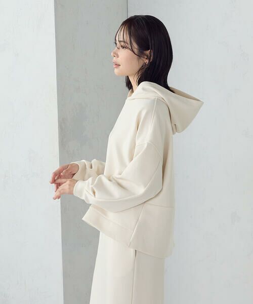 COMME CA ISM / コムサイズム パーカー | ダンボールニット パーカ / セットアップ対応 | 詳細6
