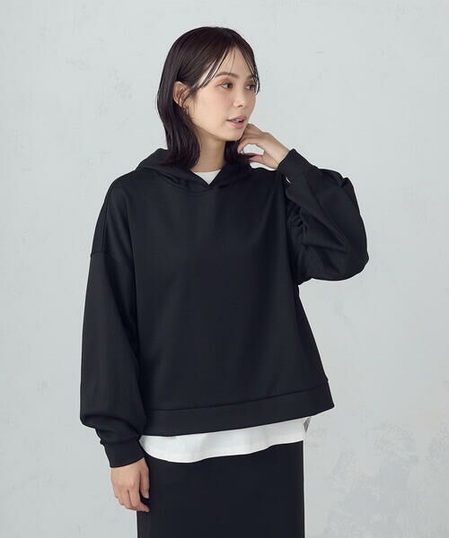 COMME CA ISM / コムサイズム パーカー | ダンボールニット パーカ / セットアップ対応 | 詳細11