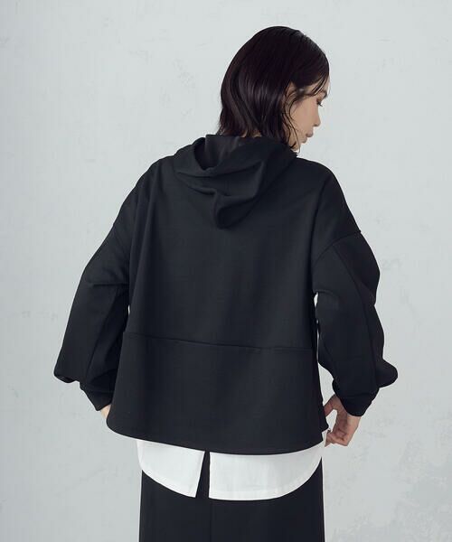 COMME CA ISM / コムサイズム パーカー | ダンボールニット パーカ / セットアップ対応 | 詳細12
