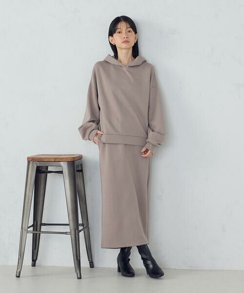 COMME CA ISM / コムサイズム パーカー | ダンボールニット パーカ / セットアップ対応 | 詳細20