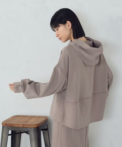 COMME CA ISM / コムサイズム パーカー | ダンボールニット パーカ / セットアップ対応 | 詳細23