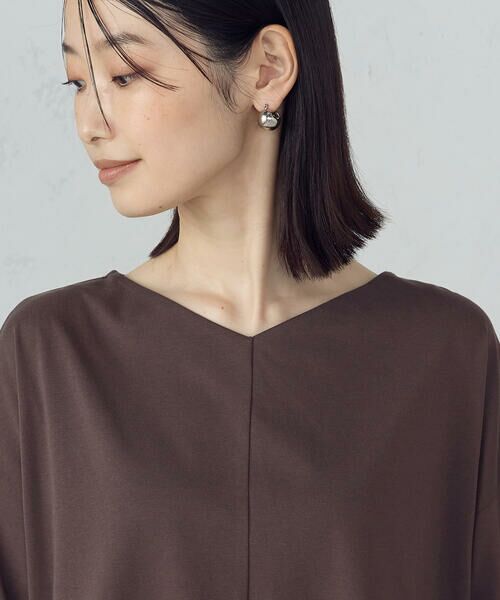 COMME CA ISM / コムサイズム カットソー | シアーコンビ カットソー | 詳細13