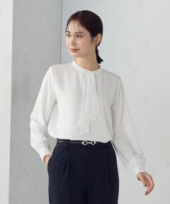 COMME CA ISM / コムサイズム シャツ・ブラウス | ボウタイ風ブラウス