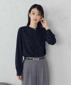 COMME CA ISM / コムサイズム シャツ・ブラウス | ボウタイ風ブラウス