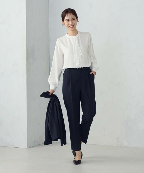 COMME CA ISM / コムサイズム シャツ・ブラウス | ボウタイ風ブラウス | 詳細1