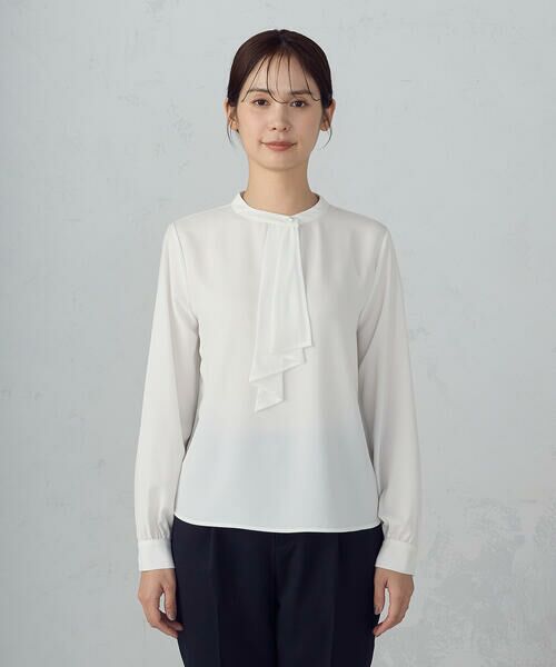 COMME CA ISM / コムサイズム シャツ・ブラウス | ボウタイ風ブラウス | 詳細5