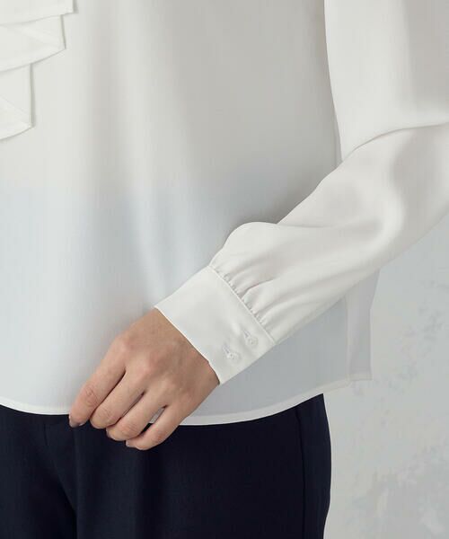 COMME CA ISM / コムサイズム シャツ・ブラウス | ボウタイ風ブラウス | 詳細9