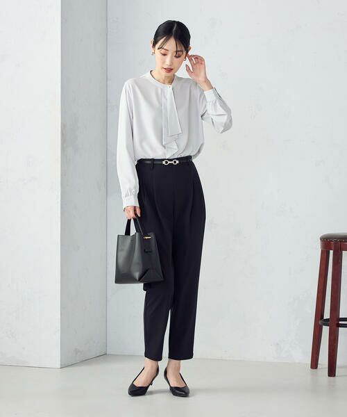 COMME CA ISM / コムサイズム シャツ・ブラウス | ボウタイ風ブラウス | 詳細12