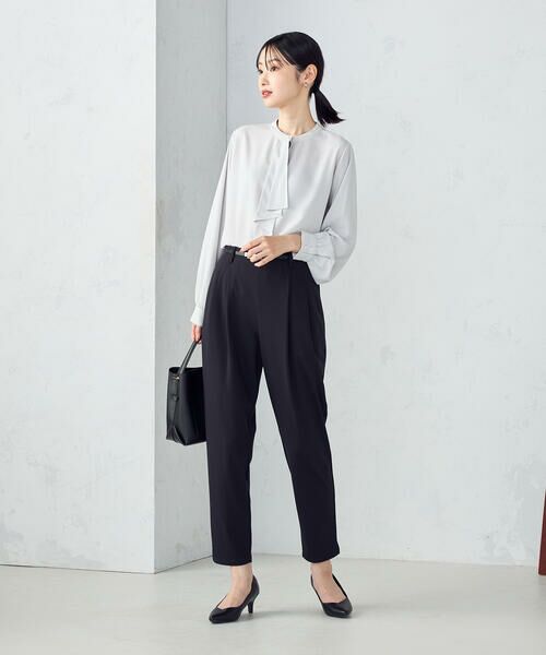 COMME CA ISM / コムサイズム シャツ・ブラウス | ボウタイ風ブラウス | 詳細13